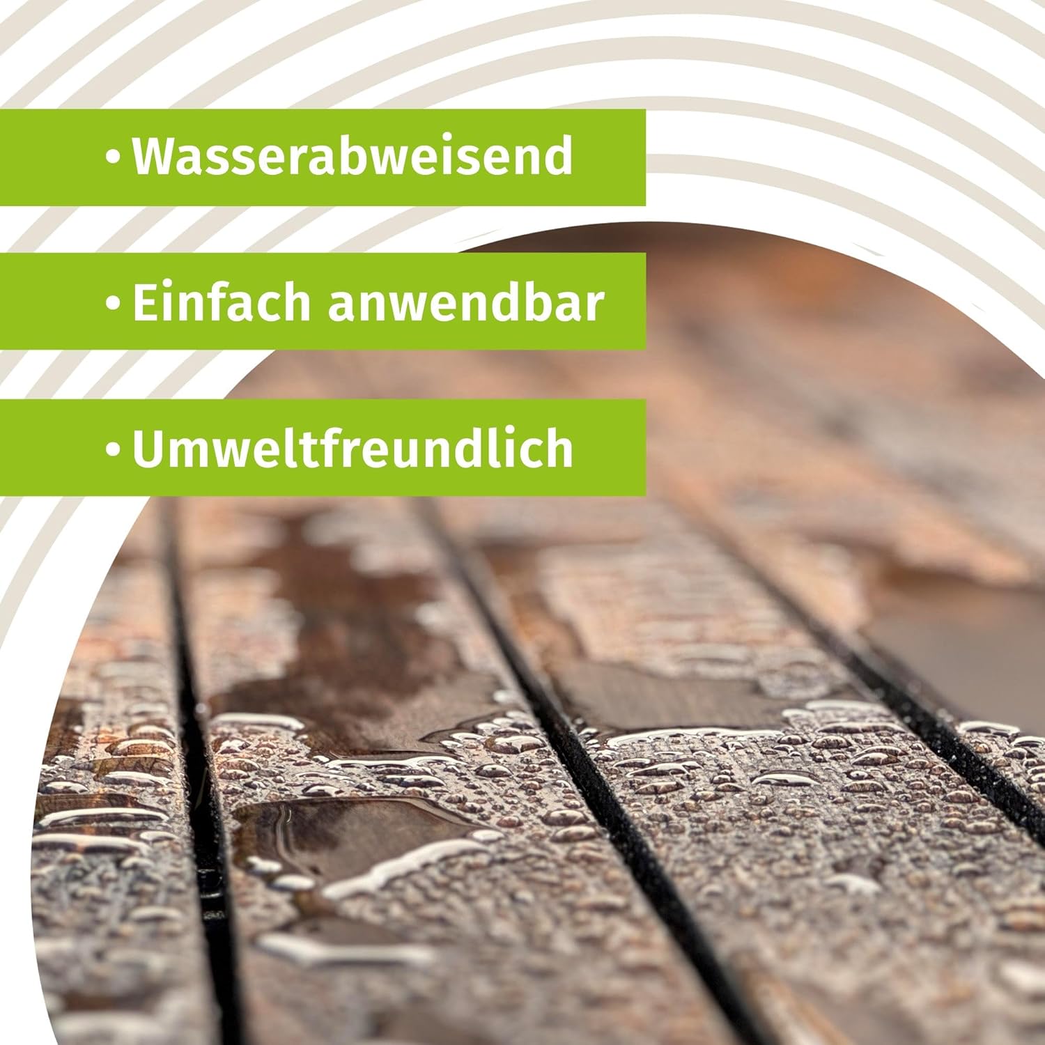 Huile de protection pour bois RIBOL couleur : « ROBINIE » pour bois durs (par exemple robinier, chêne, teck et autres), n° 568-250, 0,75 litre (pour max. 17 m²)