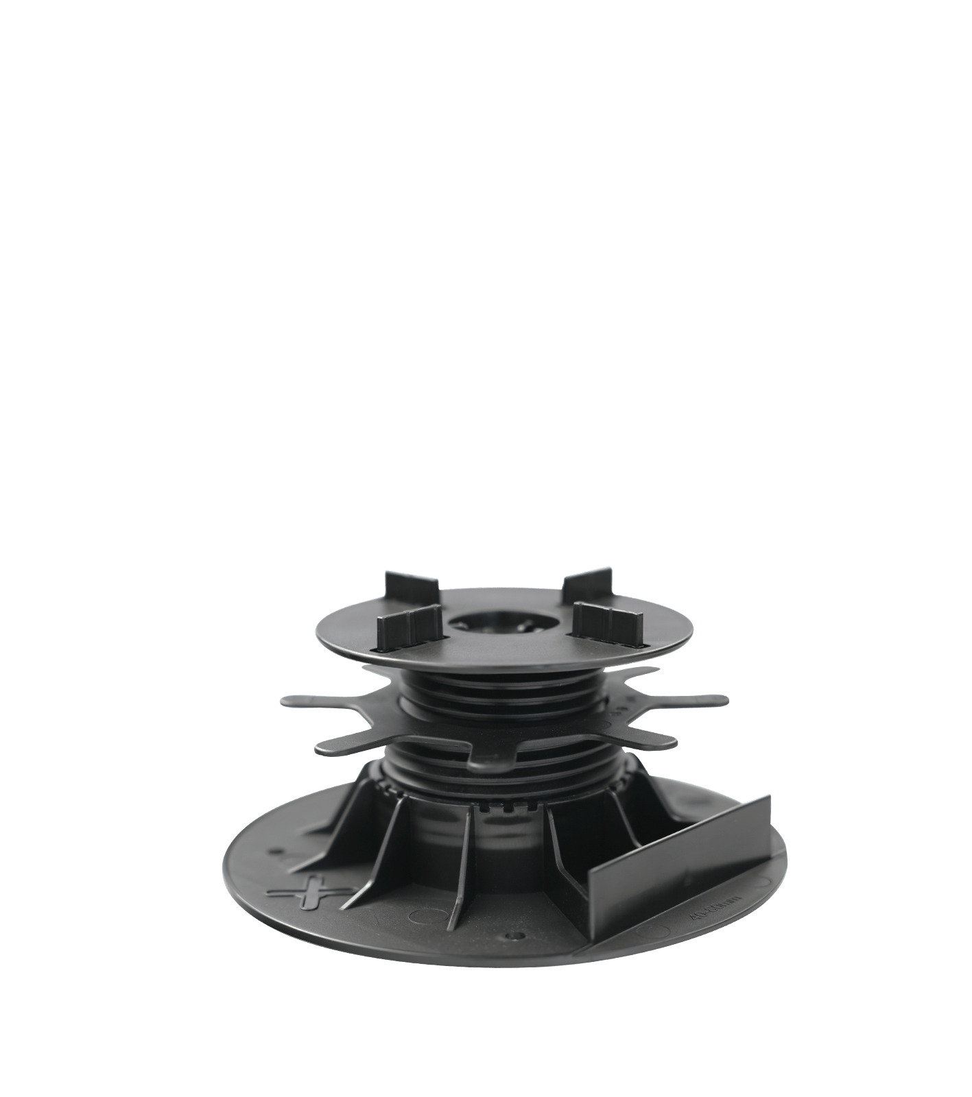 Terrassenfuss für Steinplatten - Höhenausgleich 40 - 80 mm