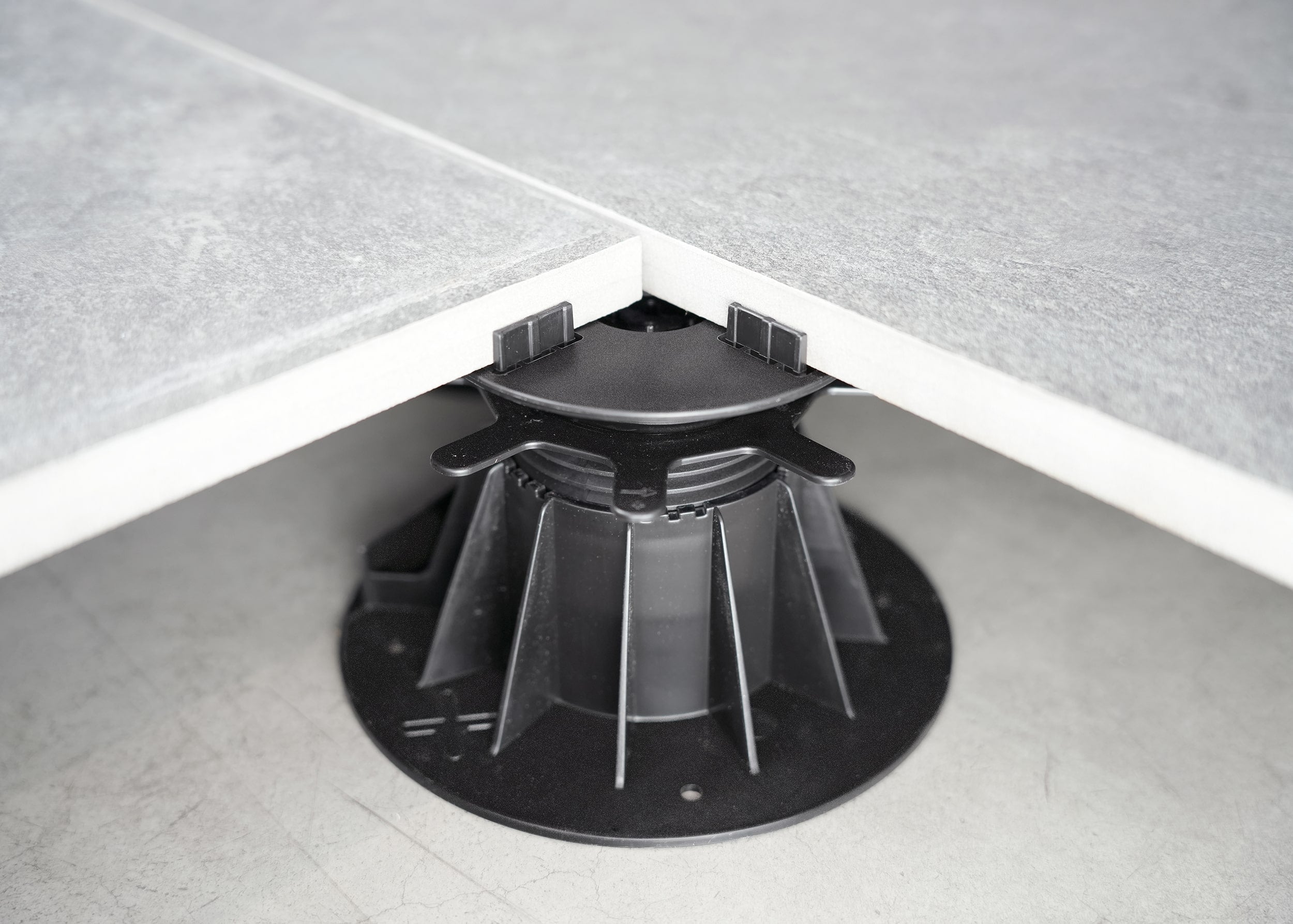 Terrassenfuss für Steinplatten - Höhenausgleich 80 - 120 mm