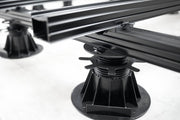 RELO W 56 black aluminum substructure - 56 x 40 x 4,000 mm