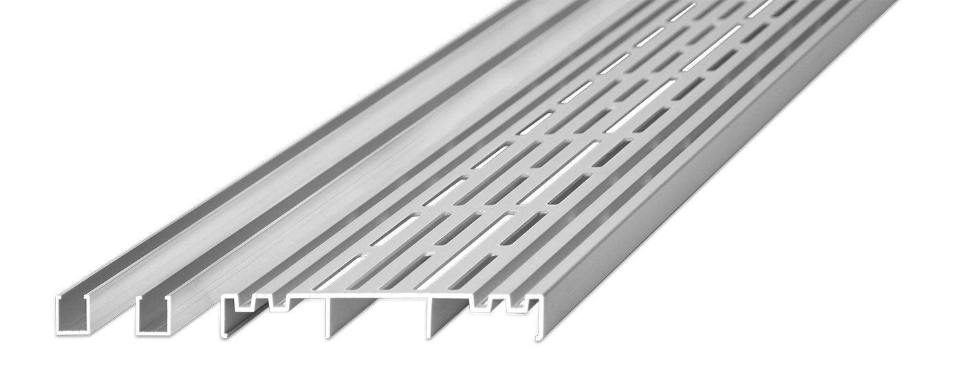 RELO V Ventilationsprofil eloxiert, 1.200 mm