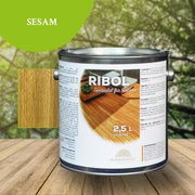 RIBOL Holzschutz-Öl Farbe: "SESAM" für Harthölzer (z.B. Robinie, Eiche, Teak u.v.m.), Nr. 569-1125-250, 2,5 Liter (für max. 55qm)