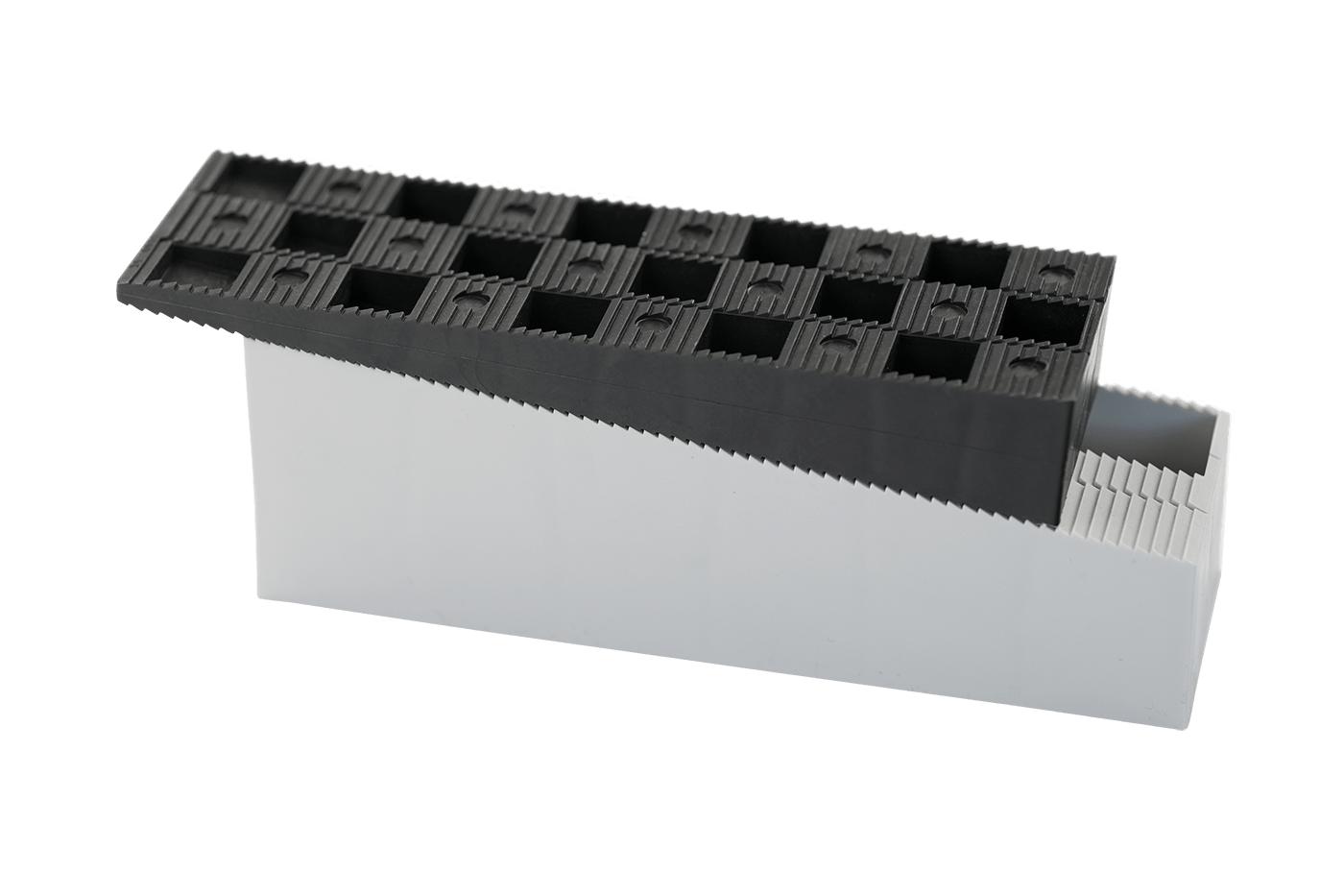 Cales de nivellement noires, 26–40 mm, paquet de 50 paires