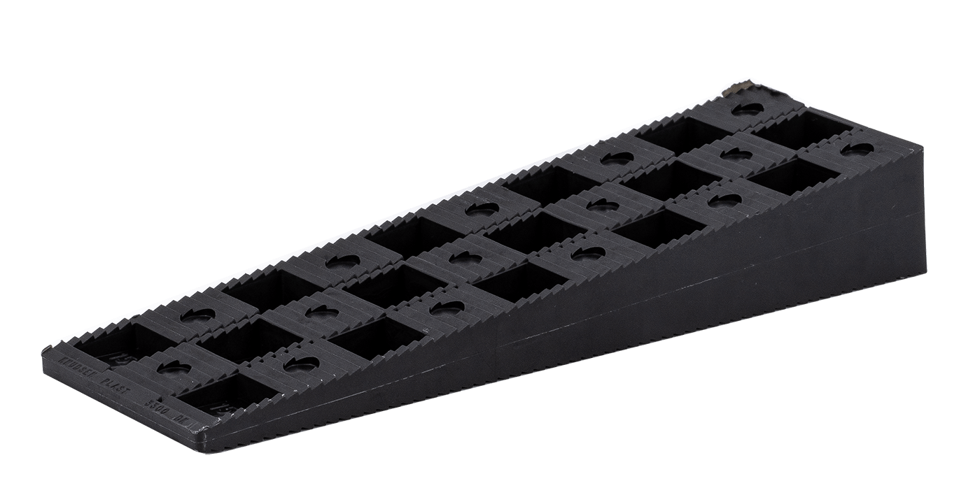 Cales de nivellement noires, 26–40 mm, paquet de 50 paires