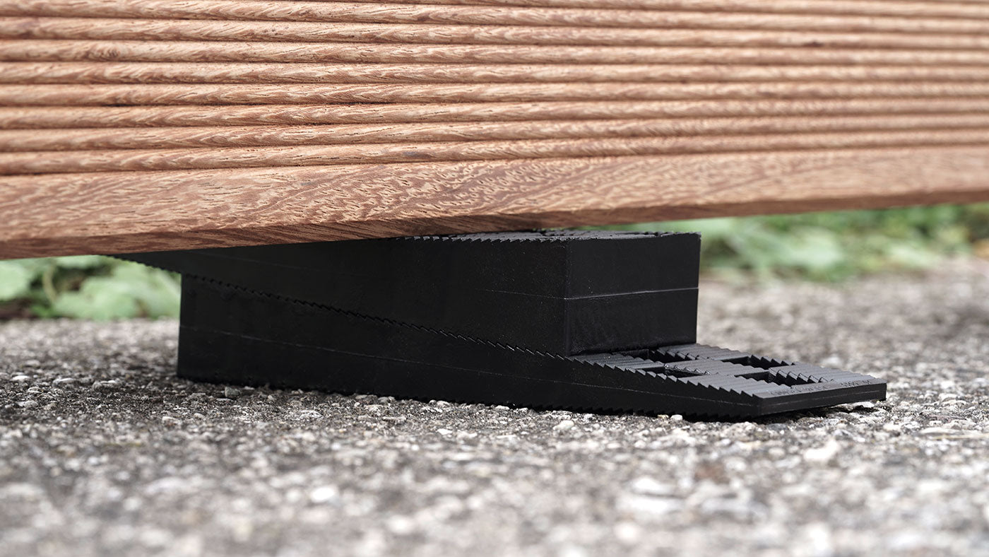 Cales de nivellement noires, 26–40 mm, paquet de 50 paires