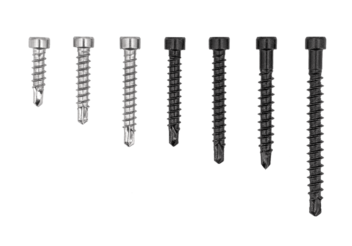 Clipschrauben und Systemschrauben Edelstahl – für CLIP-FIXX und verdeckte Verbinder – FixingGroup
