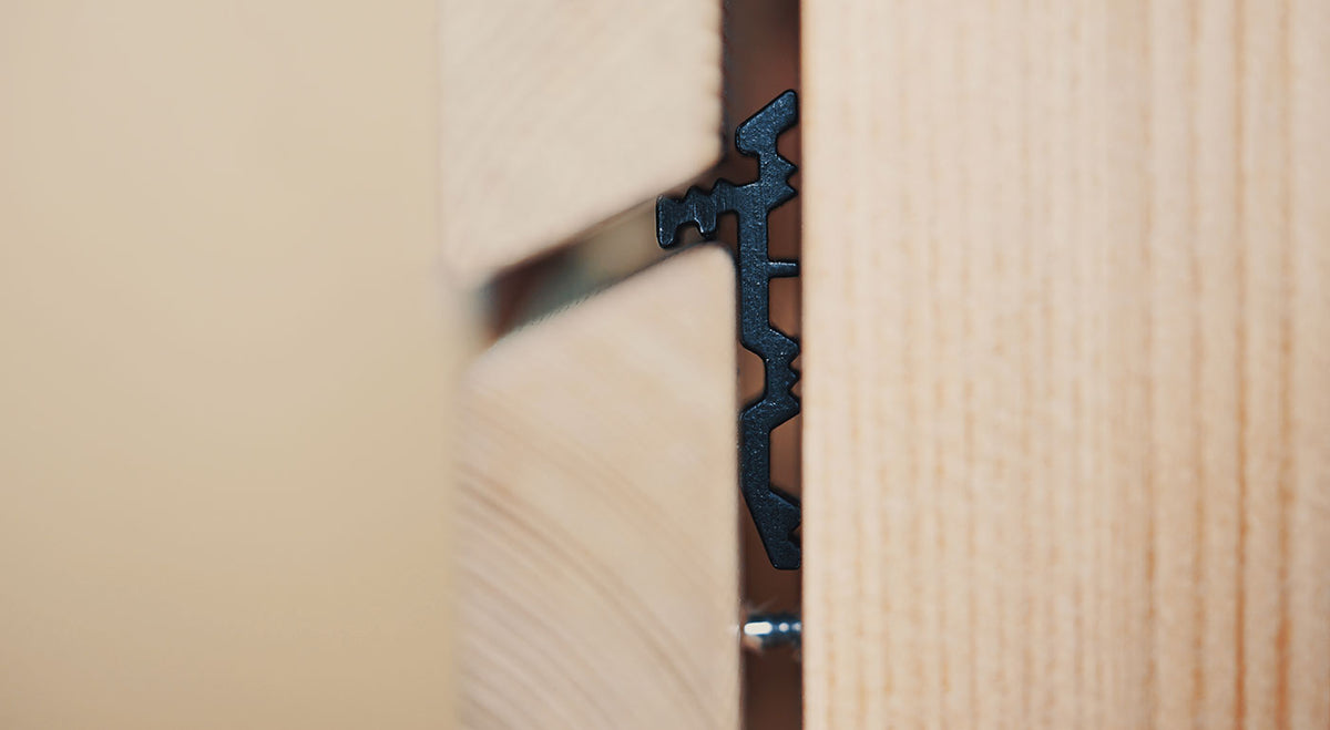 Fassaden-Distanzhalter FUGO für Rhombusleisten – 5, 8 oder 12 mm Fuge – FixingGroup