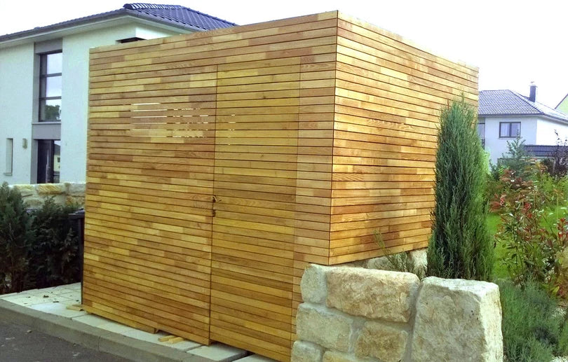 Facade board Rhombus Robinia 100 x 22 mm