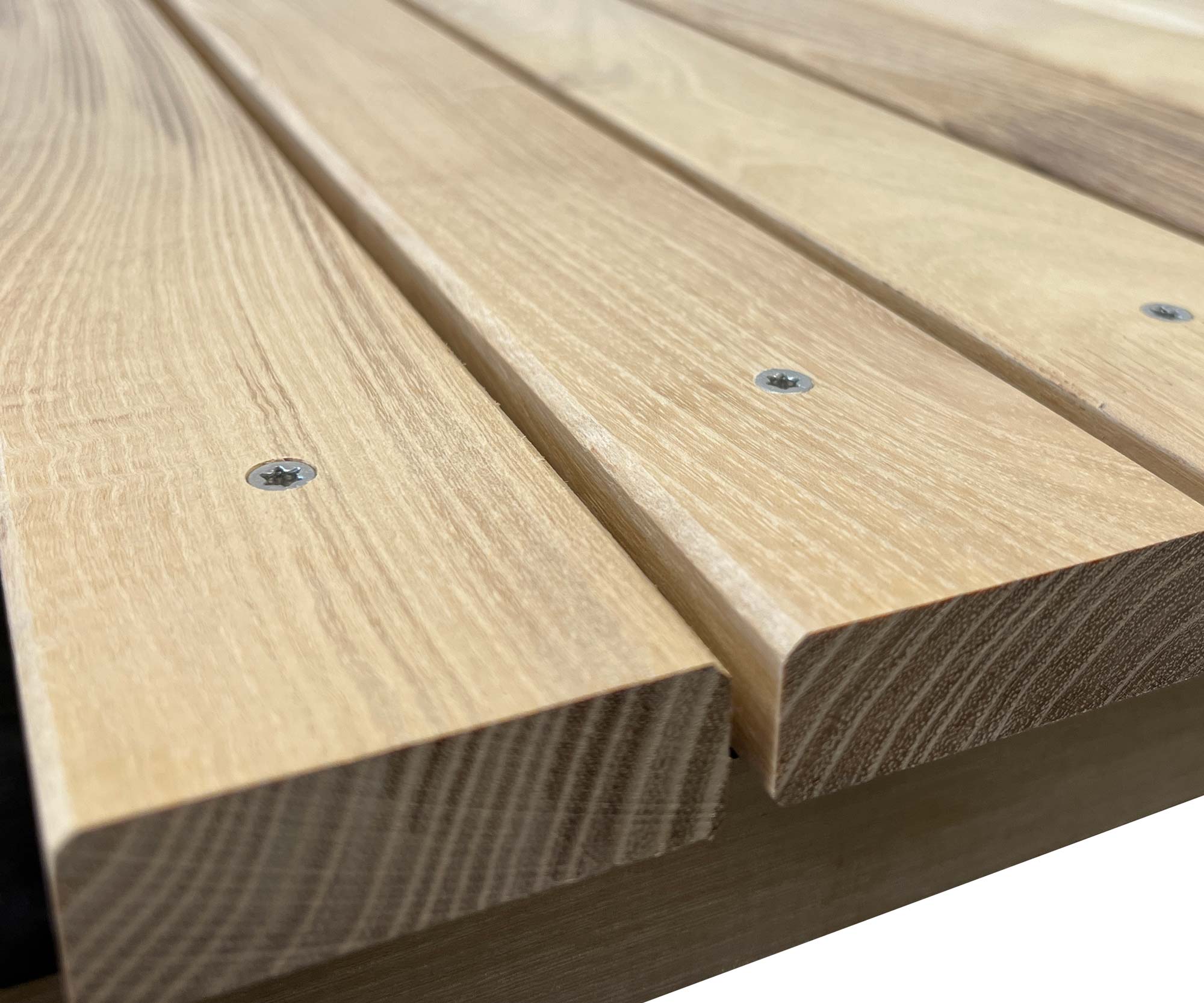 AKAZIE Terrassendiele Robinie 60 x 22 mm, glattkant, keilgezinkt