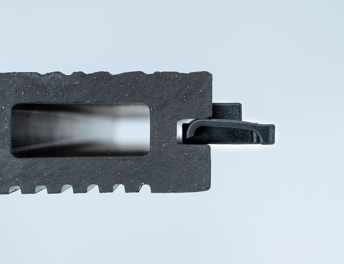 Terrassenverbinder PLATA – Klemmverbinder für Dielen mit seitlicher Nut – FixingGroup