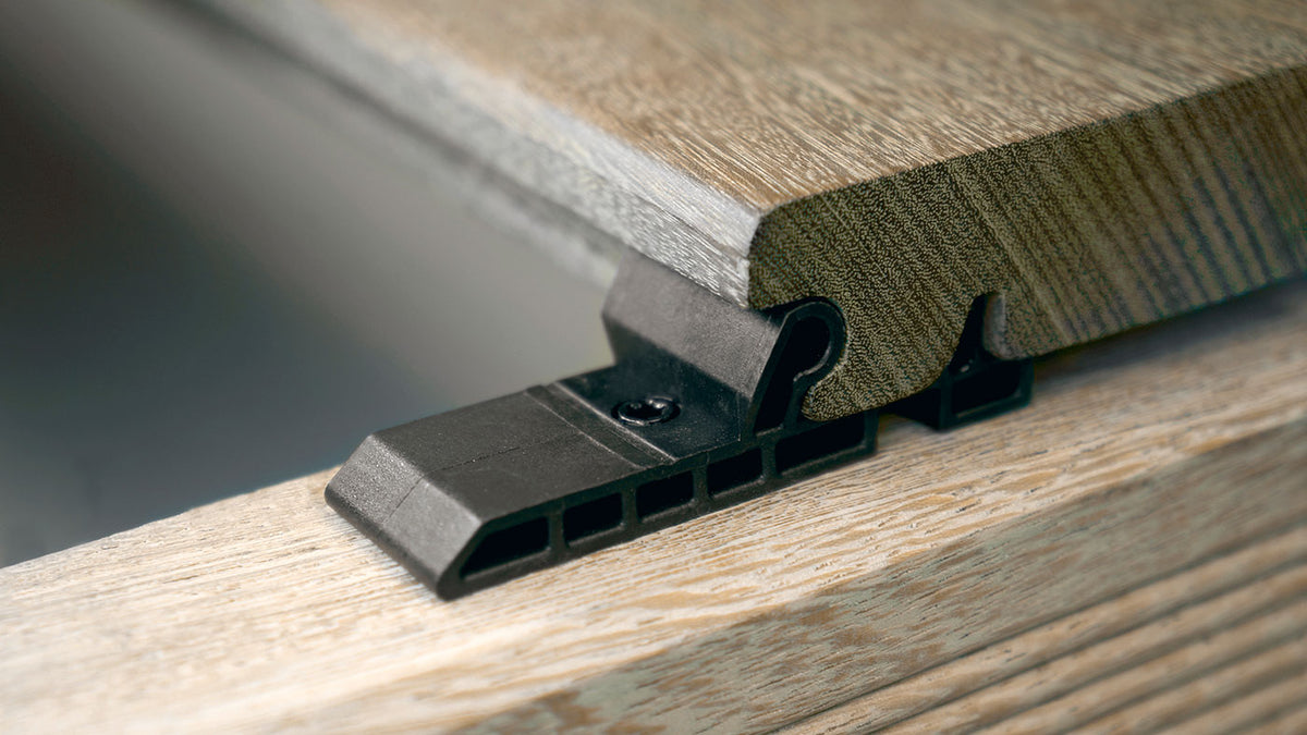 Terrassenverbinder SUPRO H – für Dielen mit SUPRO-Profil – FixingGroup
